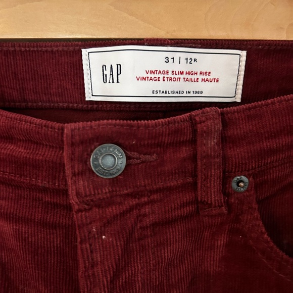 Gap corduroy straight led pants - Picture 2 of 2